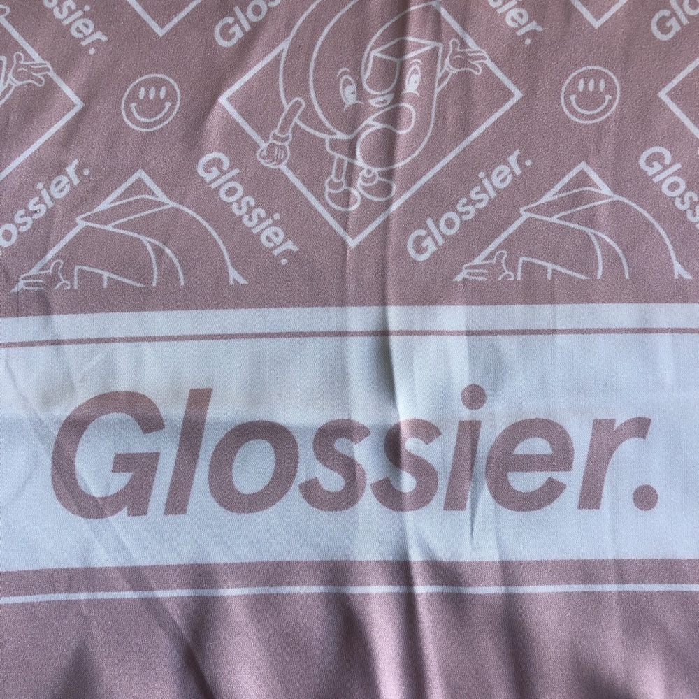 glossier limited edition scarf